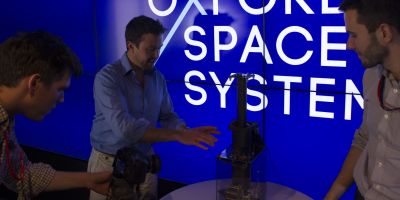 Behind the scenes of a video project for Oxford Space Systems
