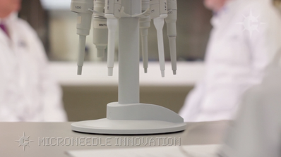 Live-action' video frame from the pitch film